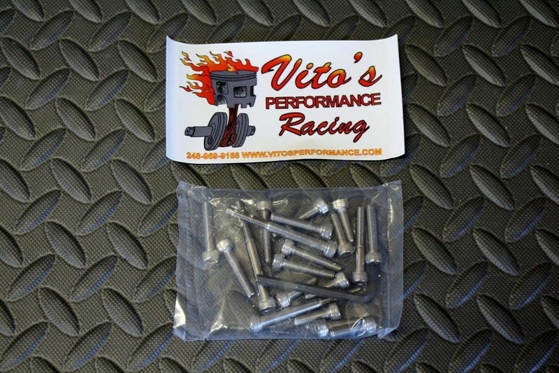 vitos performance Vito's Performance Stainless BOLT KIT fits Yamaha Banshee: Clutch + Stator Cover - Image 2